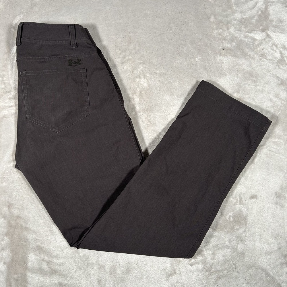 Under Armour Storm Golf Pant Men 32x33 Brown Stretch Ripstop Performance Outdoor
